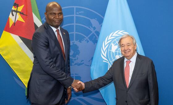 Moçambique destaca transição de cenário de guerra a modelo de paz